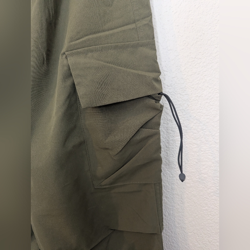 JMIERR Men's Cargo Pants Large Olive - Picture 4 of 11